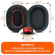 Load image into Gallery viewer, Razer Blackshark V2 Pro Earpads - WC FreeZe Cooling Gel (PRE 2023 model)
