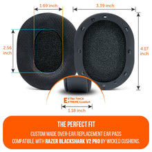 Load image into Gallery viewer, Razer Blackshark V2 Pro Earpads - WC FreeZe Cooling Gel (PRE 2023 model)
