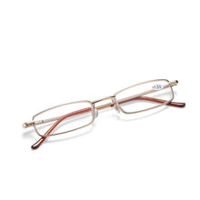 Load image into Gallery viewer, Reading Glasses for Men and Women Compact, Scratch Proof Simple Design Reading Glasses For Men &amp; Women Ultra-light Portable Anti-fatigue  Presbyopia Eyeglass With Case Diopter Eyewear
