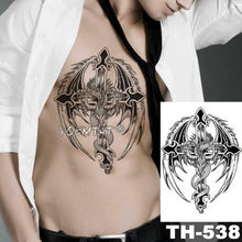 Load image into Gallery viewer, Realistic Temporary Lion Wolf Sticker Tattoo Waterproof  Elegant Body Arm Warrior Tattoo For Mens
