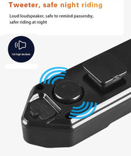 Load image into Gallery viewer, Rear Lamp Smart Bike Wireless Remote Turn Signal Lights Bicycle LED Taillight Personal Bicycle LED Rechargeable USB Bicycle Tail Light Wireless Remote Control Back Bike Light For Night Riding Safety Warning Cycling Lights

