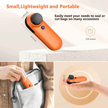 将图片加载到图库查看器，Rechargeable 2-in-1 Bag Mini Heat Sealer
