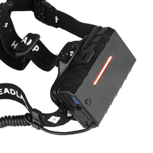 Load image into Gallery viewer, Rechargeable Adjustable Brightest Zoomable Powerful XHP160 LED Headlamp Waterproof Headlight  Power Bank 18650 Battery Headlamps For Hiking Camping Fishing Running
