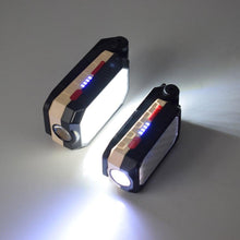将图片加载到图库查看器，Rechargeable Adjustable USB LED Portable Charger Battery High Capacity with Digital Display LCD Screen Waterproof Flashlight COB Work Light For Repairing Outdoor Camping
