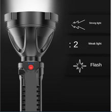 Load image into Gallery viewer, Rechargeable Adjustable USB LED Portable Rotary High Lumen Zoombale Super Strong Flashlight  Ultra-bright For Long-range  Outdoor  Camping Fishing Hiking Riding Walking Jogging Flashlight
