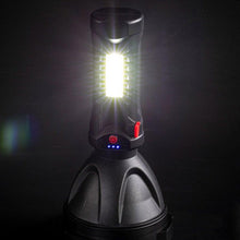 Load image into Gallery viewer, Rechargeable Adjustable USB LED Portable Rotary High Lumen Zoombale Super Strong Flashlight  Ultra-bright For Long-range  Outdoor  Camping Fishing Hiking Riding Walking Jogging Flashlight
