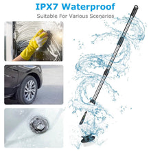 Load image into Gallery viewer, Rechargeable Electric Spin Scrubber 8 Brush Replaceable Heads 2 Speed
