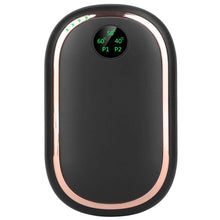 Load image into Gallery viewer, Rechargeable Hand Heater Pocket Warmer Power Bank with Digital Display
