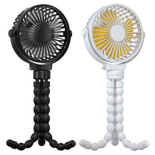 Load image into Gallery viewer, Rechargeable Handheld Fan with Flexible Tripod
