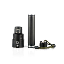 Load image into Gallery viewer, Rechargeable LED Flashlight High Lumen USB Ultra Bright Adjustable Powerful Zoomable Flashlight Water Resistant For  Daily Household and Outdoor Camping Hiking Riding Running
