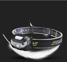 Load image into Gallery viewer, Rechargeable LED Powerfull Headlamp Flashlight USB Waterproof Headlamp Motion Body Sensor Headlight For Adults &amp; Kids Camping Flashlight Outdoors Camping Running Biking Fishing
