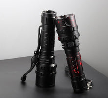 Load image into Gallery viewer, Rechargeable  LED Tactical Flashlights Waterproof Powerful High Lumen Super  Bright Power LED Aluminum Flashlight For Hiking Outdoor Camping Fishing Jogging Running HouseholdPowerful Light
