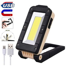 Load image into Gallery viewer, Rechargeable Magnetic Folding LED Outdoor Light

