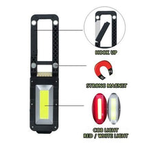 Load image into Gallery viewer, Rechargeable Magnetic Folding LED Outdoor Light
