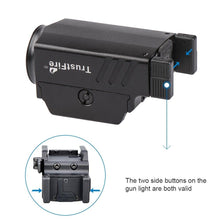 Load image into Gallery viewer, Rechargeable Spotlight Flashlight Waterproof  Adjustable High Lumen Super Bright USB LED Tactical Flashlight Gift Giving Torch Rail Mounted Flashlight For Outdoor Camping Hiking Fishing Jogging Walking

