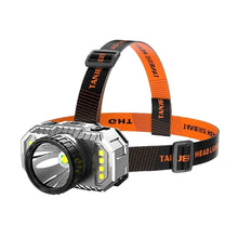 Load image into Gallery viewer, Rechargeable Super Bright High Lumen  Strong Light LED Head-Mounted Headlamp Waterproof Long-Range Flashlight For Outdoor Camping Household Riding  Night Fishing Headlight
