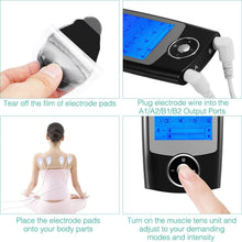 Load image into Gallery viewer, Rechargeable Tens Unit Machine Impulse Massager
