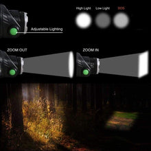 Load image into Gallery viewer, Rechargeable Ultra-bright High Lumen LED Headlamp Hands-Free USB Zoomable Headlight Waterproof  Super Bright Head Lights For Fishing Camping Hiking Riding JoggingTorch Flashlight
