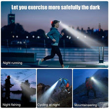 Load image into Gallery viewer, Rechargeable Ultra-bright High Lumen LED Headlamp Hands-Free USB Zoomable Headlight Waterproof  Super Bright Head Lights For Fishing Camping Hiking Riding JoggingTorch Flashlight
