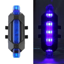将图片加载到图库查看器，Rechargeable USB Bike Light Bicycle Front Rear Back Taillight Cycling Headlight Bicycle Lamp Flashlight Powerful Front And Back Lights Bicycle Accessories For Night Riding Cycling Safety Best Headlight With USB Tail

