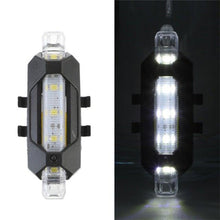 将图片加载到图库查看器，Rechargeable USB Bike Light Bicycle Front Rear Back Taillight Cycling Headlight Bicycle Lamp Flashlight Powerful Front And Back Lights Bicycle Accessories For Night Riding Cycling Safety Best Headlight With USB Tail
