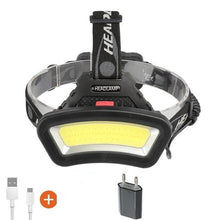 Load image into Gallery viewer, Rechargeable Usb Headlamp 500m Long Range Waterproof Headlight Lightweight Flashlight Hight Lumens Adjustable  Floodlight  For Outdoor Searchlight Hiking Camping Running Fishing Best Headlamps
