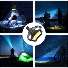Load image into Gallery viewer, Rechargeable Usb Headlamp 500m Long Range Waterproof Headlight Lightweight Flashlight Hight Lumens Adjustable  Floodlight  For Outdoor Searchlight Hiking Camping Running Fishing Best Headlamps
