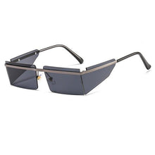 Load image into Gallery viewer, Rectangle Sunglasses Frameless Glasses Classic New Small Rimless Sunglasses For Women New Fashionable Square Sunglasses For Men New Eyewear Retro Rectangle Shape Glasses For Female In New Shades
