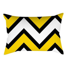 将图片加载到图库查看器，Rectangle Yellow Pillow Case Sofa Car Seat Cushion Cover Home Textile Modern Decorative Geometric Outdoor Pillow Cushion Covers Case For Couch Living Room Fashion Pillowcase 30x50CM
