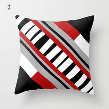 Load image into Gallery viewer, Red Abstract Cushion Cover Geometric Pillow Cases Sofa Decorative Modern Abstract Painting Pillow Case Beautiful Cushion Covers  Fashion Pillowcase Pillow Cover

