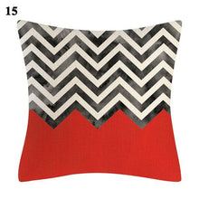 Load image into Gallery viewer, Red Abstract Cushion Cover Geometric Pillow Cases Sofa Decorative Modern Abstract Painting Pillow Case Beautiful Cushion Covers  Fashion Pillowcase Pillow Cover
