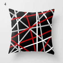 Load image into Gallery viewer, Red Abstract Cushion Cover Geometric Pillow Cases Sofa Decorative Modern Abstract Painting Pillow Case Beautiful Cushion Covers  Fashion Pillowcase Pillow Cover
