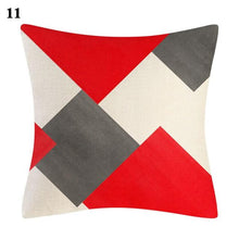 Load image into Gallery viewer, Red Abstract Cushion Cover Geometric Pillow Cases Sofa Decorative Modern Abstract Painting Pillow Case Beautiful Cushion Covers  Fashion Pillowcase Pillow Cover
