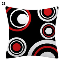 Load image into Gallery viewer, Red Abstract Cushion Cover Geometric Pillow Cases Sofa Decorative Modern Abstract Painting Pillow Case Beautiful Cushion Covers  Fashion Pillowcase Pillow Cover

