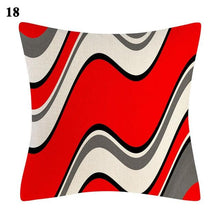Load image into Gallery viewer, Red Abstract Cushion Cover Geometric Pillow Cases Sofa Decorative Modern Abstract Painting Pillow Case Beautiful Cushion Covers  Fashion Pillowcase Pillow Cover

