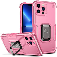 Load image into Gallery viewer, Red Shockproof Camera Protective Case For iPhone 14 Pro Max 13 Pro 12 Kickstand Holder Built-in Magnetic Smartphone Phone Cover
