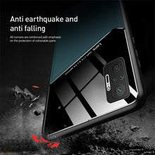Load image into Gallery viewer, Redmi Note10 Pro Case Leather Car Magnetic Holder Cover For Xiaomi Redmi Note 10 11 Pro 11S 10S 10T Soft Frame Shockproof Luxury Pattern Leather Slim Protective Case
