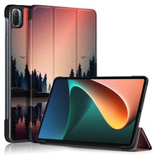 将图片加载到图库查看器，Redmi pad 2022 10.6 For Tablet Xiaomi Pad 5 Case Kids Folding Smart Cover Leather Protective Cover Mi Pad 5 Pro Case Stand Function Leather Case Cover Printed High Quality Leather Protective Cover
