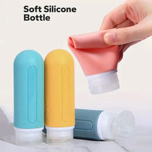 Load image into Gallery viewer, Refillable Silicone Travel Bottles for Toiletries
