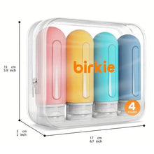 Load image into Gallery viewer, Refillable Silicone Travel Bottles for Toiletries
