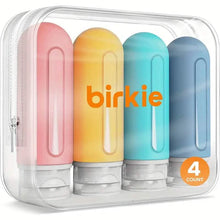 Load image into Gallery viewer, Refillable Silicone Travel Bottles for Toiletries
