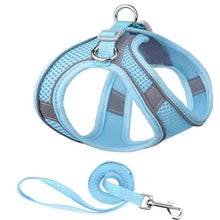 Load image into Gallery viewer, Reflective Dogs Harness with Leash Adjustable Harness Vest Breathable Collars
