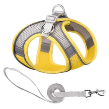 Load image into Gallery viewer, Reflective Dogs Harness with Leash Adjustable Harness Vest Breathable Collars
