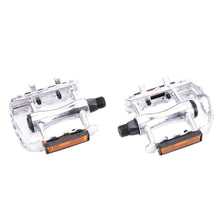 将图片加载到图库查看器，Reflective Setting On Both Sides All-aluminum Large Pedal Bicycle Universal Non-slip Pedal Riding Equipment Bike Pedals Mountain Road Bicycle Flat Pedal-Universal Lightweight Aluminum Alloy Platform Pedal For Travel Cycle-Cross The Road
