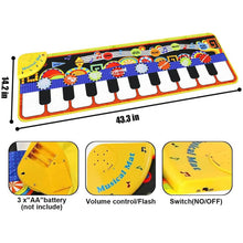 Load image into Gallery viewer, RenFox Kids Musical Mats Early Education Toys
