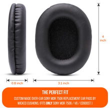将图片加载到图库查看器，Replacement Earpads For Sony MDR 7506
