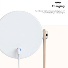 Load image into Gallery viewer, Retractable Bedroom Bedside Reading Light Folding Led Desk Lamp Wooden Handle Portable Lantern Light For Camping Emergency Lamps Decorative Table Lamp Cute Study Lamps for Bedroom Décor
