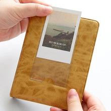 Load image into Gallery viewer, Retro 3 Inches 64 Pockets Photo Album Mini Instant Album Polaroid Photo Album Picture Case Storage  Family Scrapbook Albums Family Anniversary Gift For Couple
