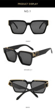 Load image into Gallery viewer, Retro Aviator Square Classic Alloy Frame glasses Classic Sunglasses For Male  Square Shape Sunglasses For Female HD Polarized UV400 Protection Sunglasses
