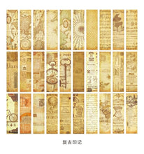 Load image into Gallery viewer, Retro Image Collection Paper Bookmarks Bookmarks For Books Share Book Markers Tab For Books Stationery Creative Poetic Bookmarks Painting Style Bookmarks Literary Bookmarks Message Cards Book Notes Paper Page Holder Reading Bookmarks For Women Men Kids

